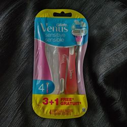 $3 Each (2 Available) Gillette Venus Sensitive 3 Blade Disposable Razor 4 Pack