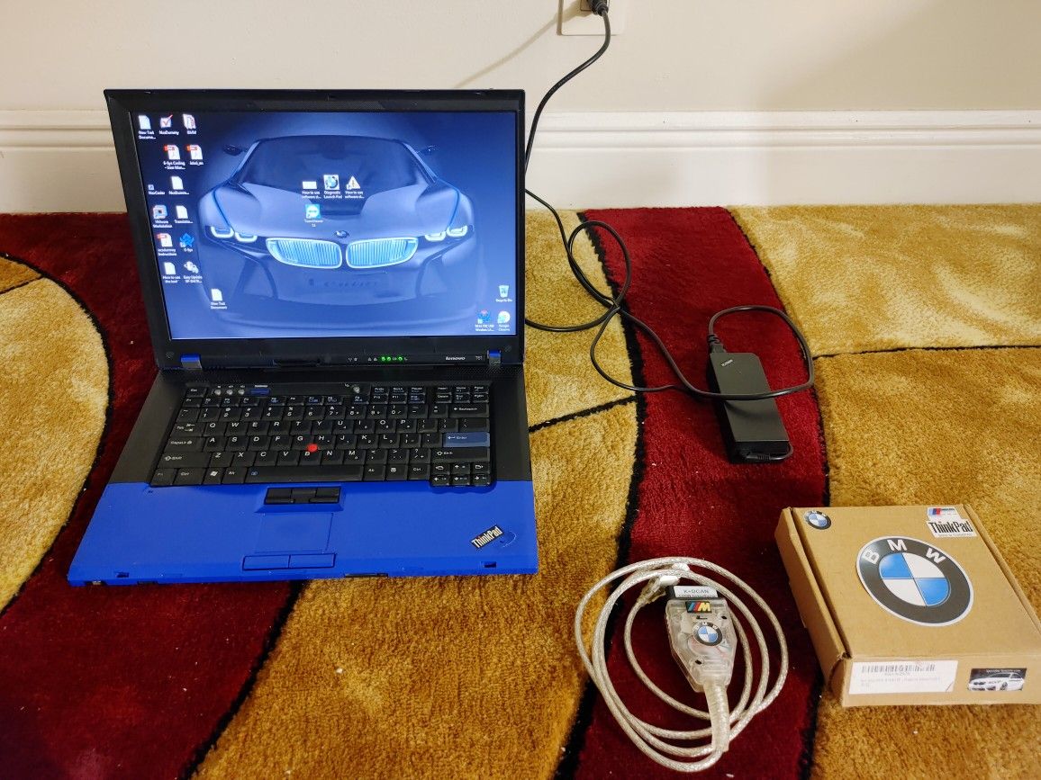 Inpa Ista Think Pad With Obd Port For BMW