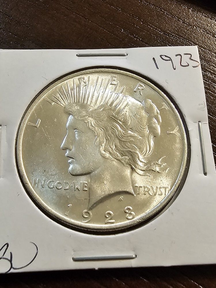 1923 Peace Dollar BU Great Luster