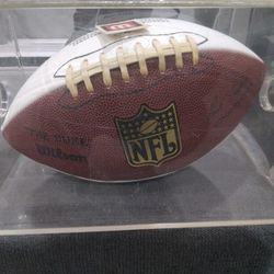 NFL Fotball Autographed By Deshaun Foster New $30