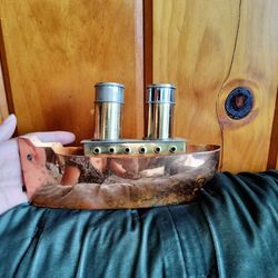 Antique Nautical Salt and Pepper Set