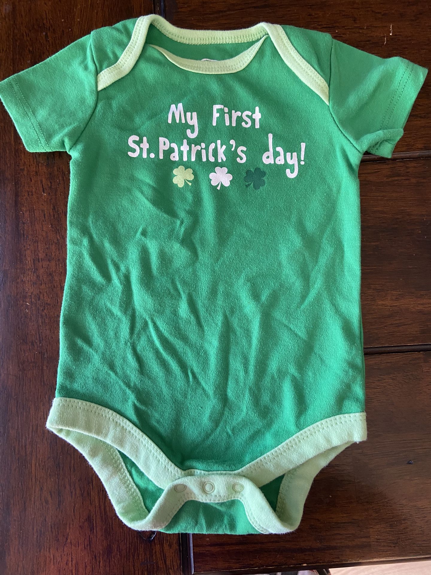 St. Patrick’s Day Onesie
