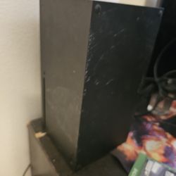 xbox series x with a monitor