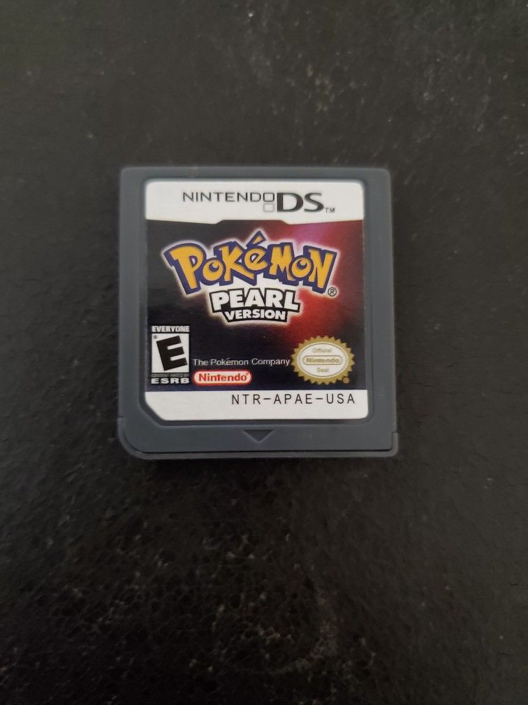 Pokemon Pearl Nintendo DS Video Game Cartridge