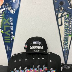 Seattle Seahawks 2025-2026 Conference Champions Locker Room hat