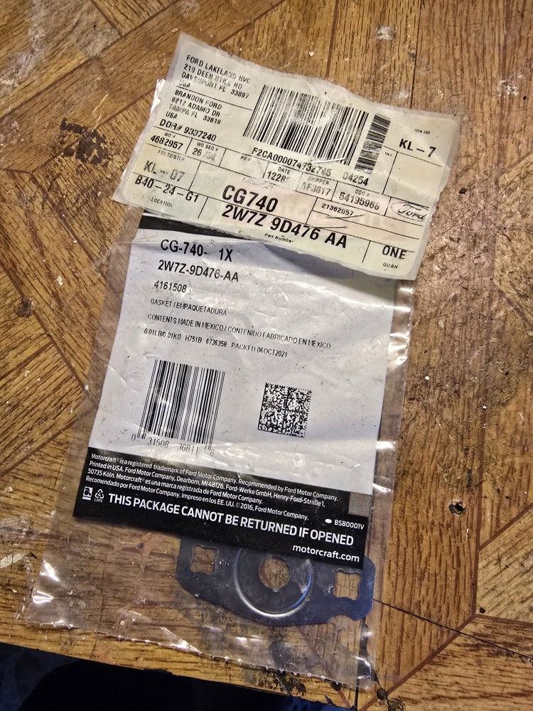 Motorcraft EGR Valve Gasket