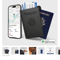 Spotminders Trackable Passport Cover