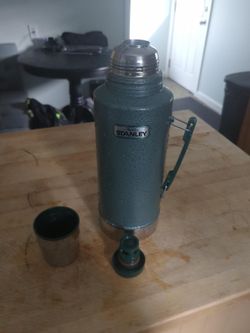 Vintage Stanley Aladdin Thermos Pair – 24oz & 1/2 Gallon