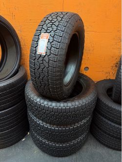 275/60R20 Goodyear Wrangler Trail Runner A/T High Tread Take offs Full Set of 4 Tires