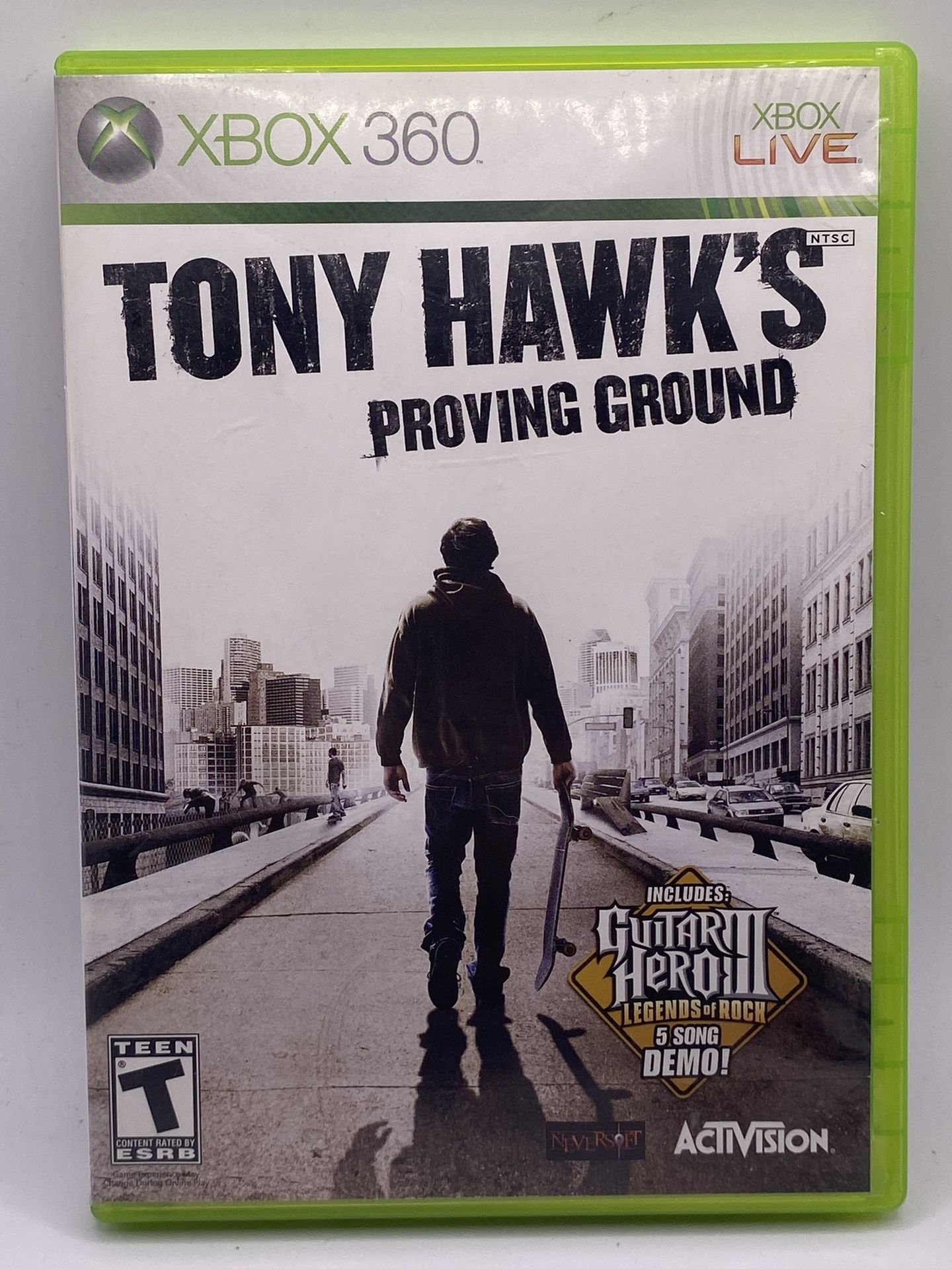 Tony Hawk's Proving Ground (Microsoft Xbox 360, 2007)(tested)