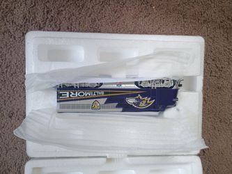 Complete Baltimore Ravens train set with certificates in all still in the box never used