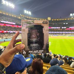 Star Wars Grogu Dodgers  bobble head " TRADE ONLY"