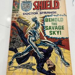 Strange Tales #165 - Marvel Comics (1968) - Jim Steranko Cover, VG-, Big Crease on the cover