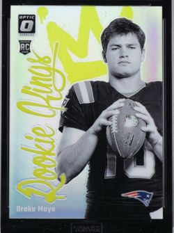Drake Maye Donruss Optic Rookie Kings RC Card