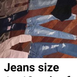 Size 1 Jeans 10 Pairs I Pair Short S