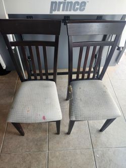 2 dining chairs ****FREE****