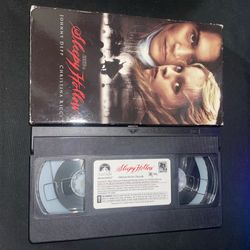 Sleepy Hollow VHS