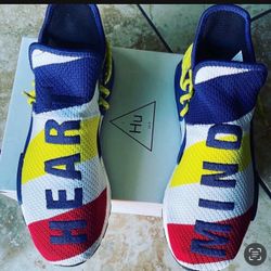 Pharrell William NMD Hu  Billionaire Boys Club Multi Color, Size 11 