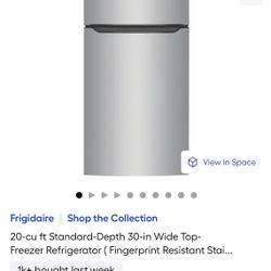 Frigidaire- 20 Cubic Feet- Bought- November 2024