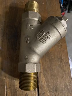 1” Zurn Wilkins Wye Strainer 