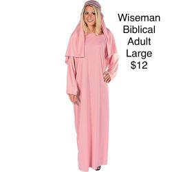 Wiseman Biblical Pink Costume Nativity Christmas Large