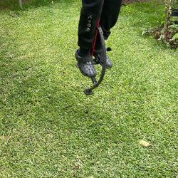 Air Jack Pogo Stick Used, But Still Works