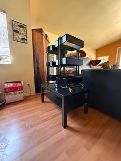 Coffee table and Carts