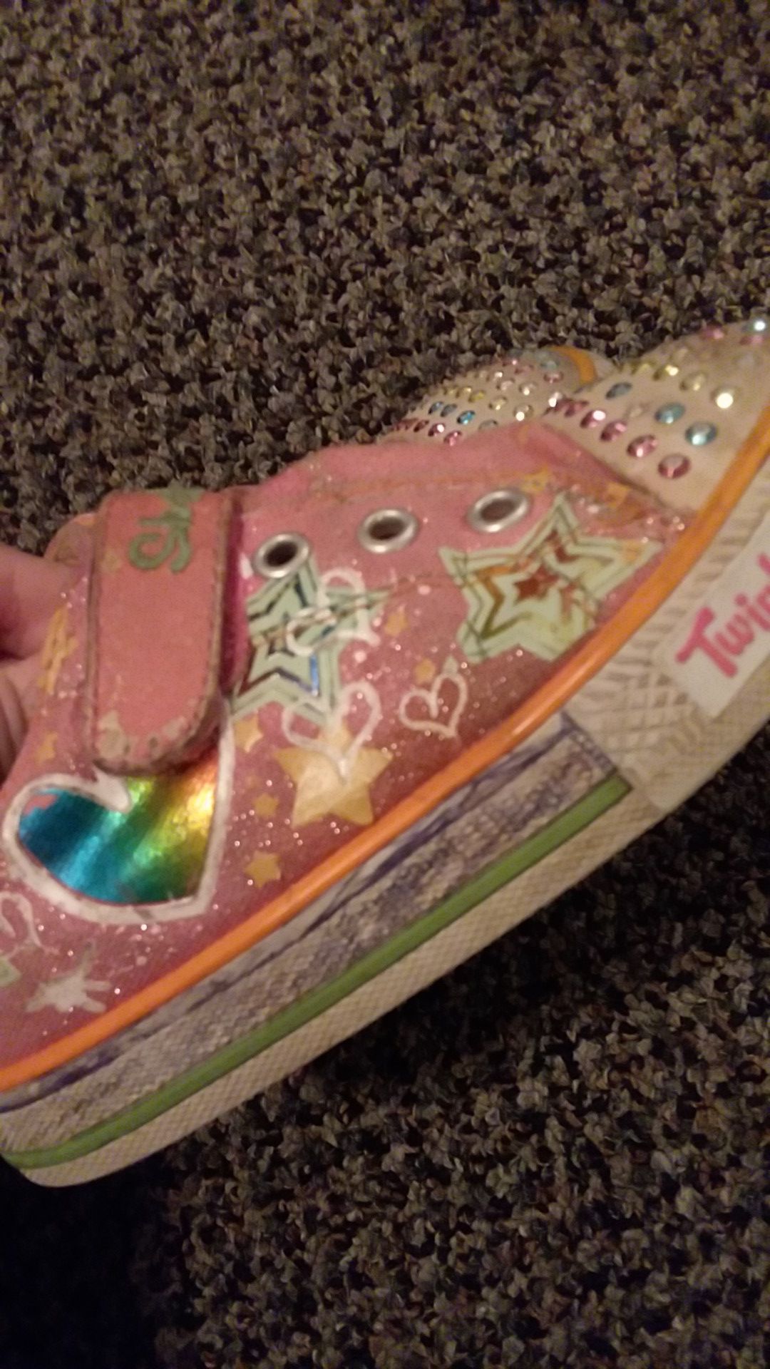 Twinkle toes light up shoes girls size 9 SEATTLE PICKUP ONLY
