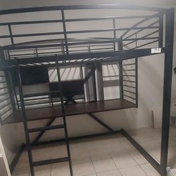Bunk/ Loft Bed with desk