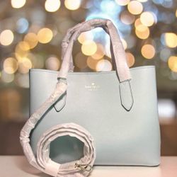 Kate Spade Harper Satchel Moonlight 