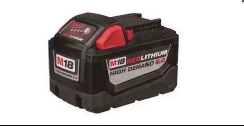 New- Milwaukee M18 Red Lithium High Demand 9.0 Ah Battery