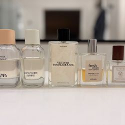 All for 19$ (5 perfumes) - Level as shown- Full name below