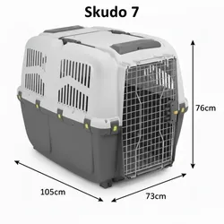 Skudo 7 Large Dog Crate / Pet Carrier — Golden Retriever & big breeds (Good condition)
