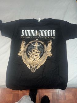 DIMMU BORGIR 2026 concert tour shirt