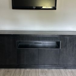 Black Table Extra Storage Or Tv Stand 