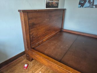 FREE Dark Wood California king Bed Frame