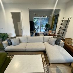 Modern Scandanavian Sectional (126” x 63”)