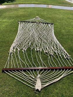 Brookstone Woven Hammock