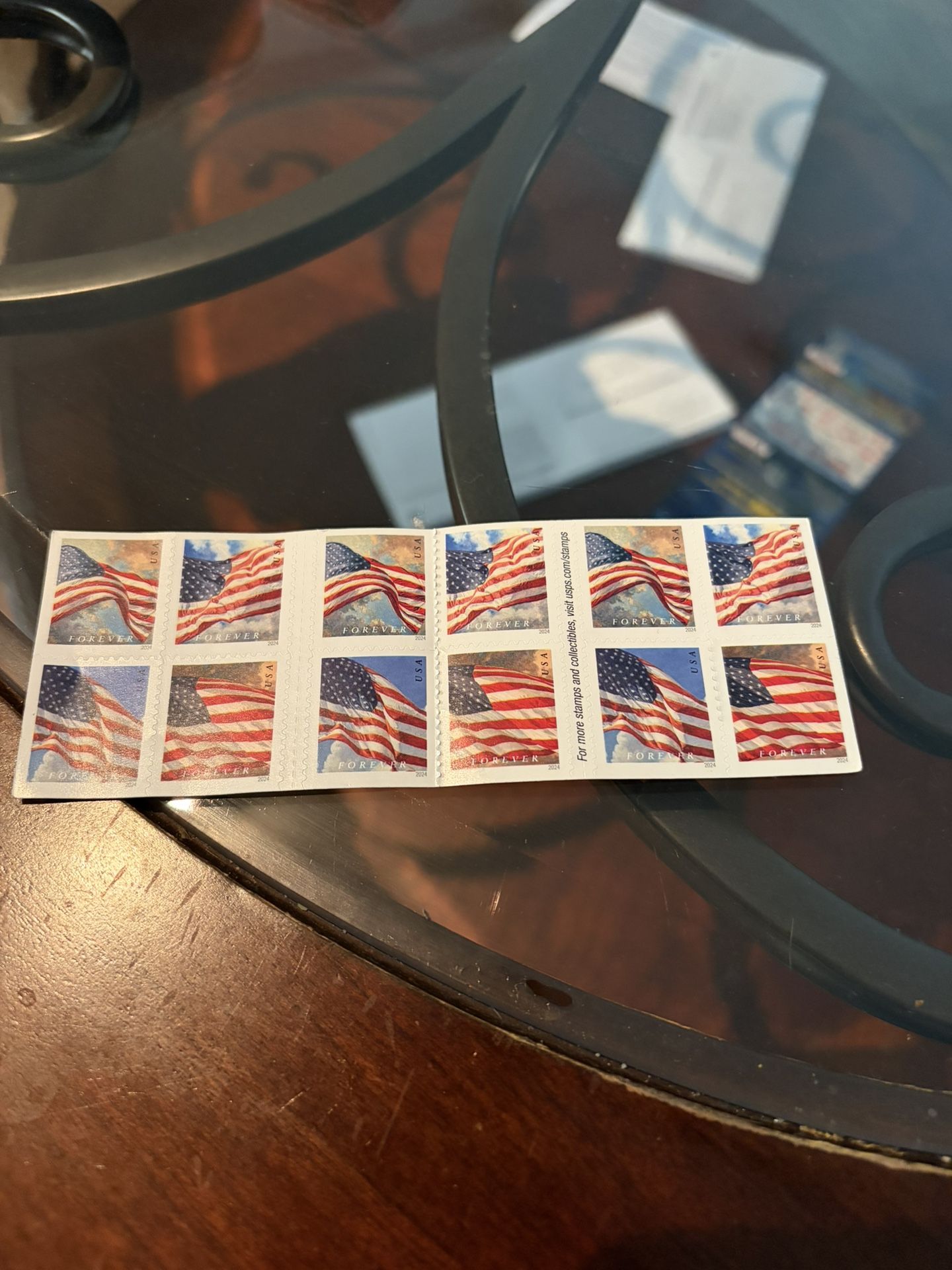 20 Us Flag Stamps $12