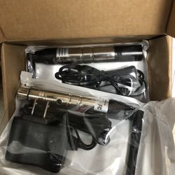 Donner 2PCS DMX512 DMX Dfi DJ 2.4G Wireless 1 Receiver with Light Dome& 1 Transmitter Stage Lighting Control (Silver)