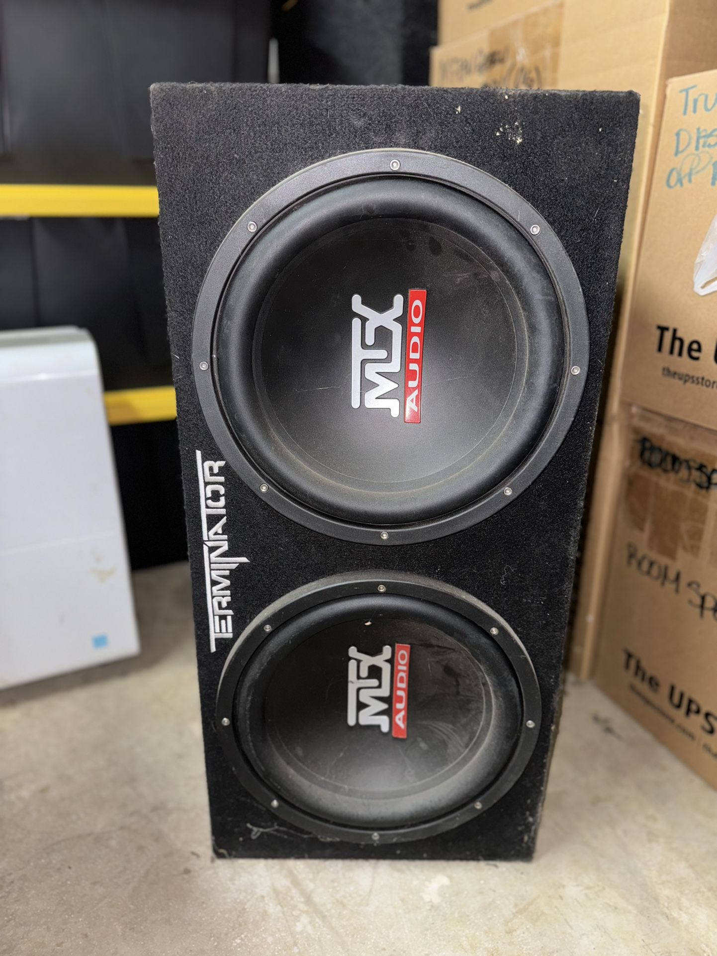 Terminator Dual 12’ Subwoofers