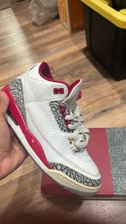 jordan 3 cardinal red