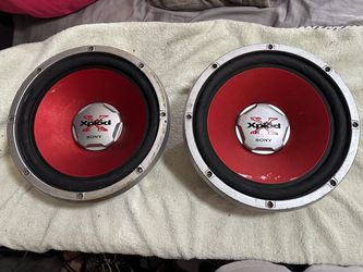 Sony 12” Subwoofers