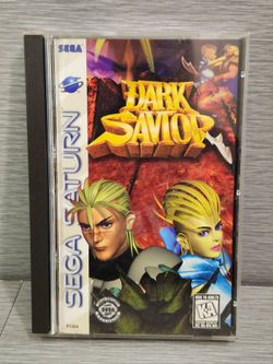 Dark Savior (Sega Saturn, 1996) CIB Registration Card intact - Tested & Working