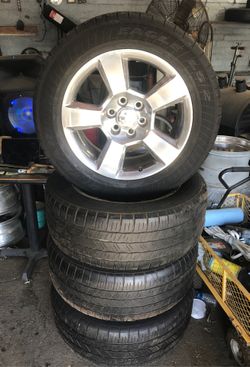 20 Inch Chevy Silverado Wheels $850