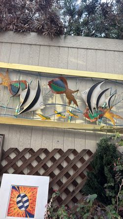 Mid Century wall sculpture