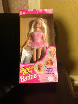 Foam n color barbie