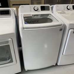 Midea White 4.5 Cu. Ft. Top Load Washer With Agitator