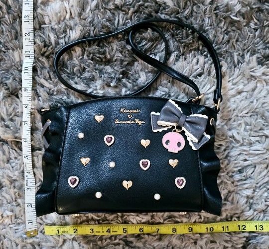 Samantha Vega X Kuromi Sanrio Crossbody Bag Cute Kawaii Japan