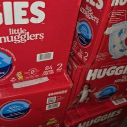 Huggies Size 2 $15 Cada 1 Caja Precio Firme 